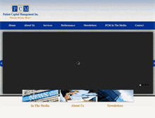 Tablet Screenshot of patientcapital.com